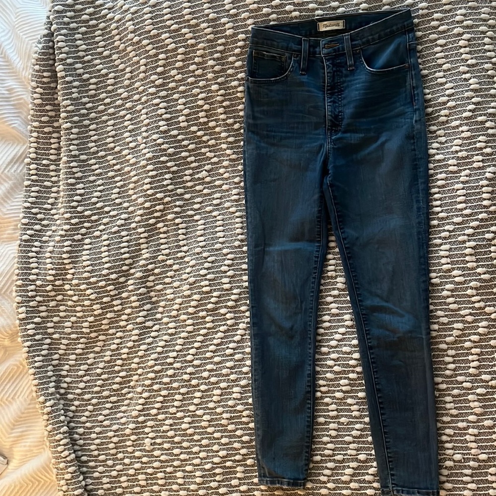Madewell high rise skinny jeans